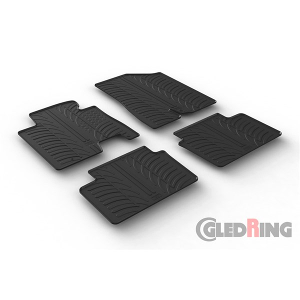 GUMMIMATTOR, Fram och bak GledRing GUMMIMATTOR, Fram och bak GledRing