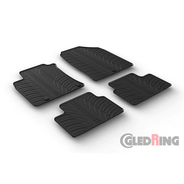 GUMMIMATTOR, Fram och bak GledRing GUMMIMATTOR, Fram och bak GledRing