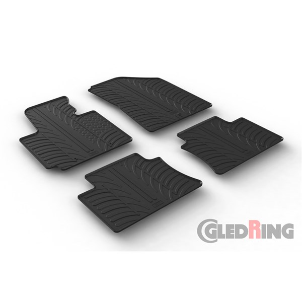 GUMMIMATTOR, Fram och bak Gledring GL 0239 GledRing