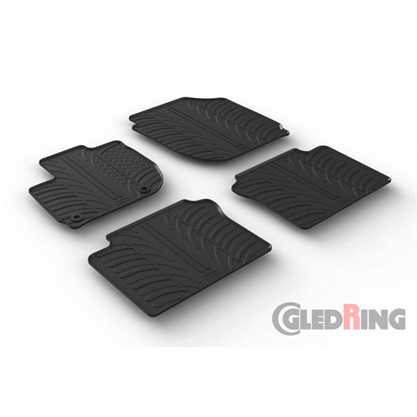 GUMMIMATTOR, Fram och bak Gledring GL 0308 GledRing GUMMIMATTOR, Fram och bak Gledring GL 0308 GledRing