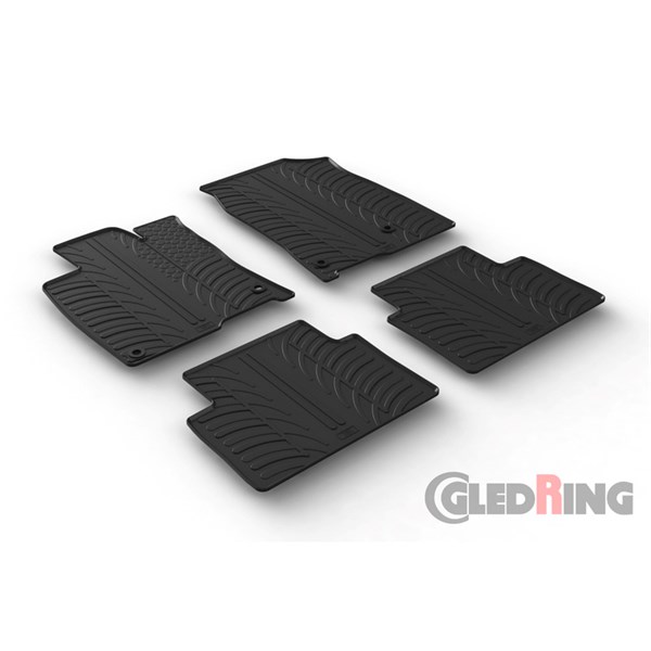 GUMMIMATTOR, Fram och bak Gledring GL 0309 GledRing