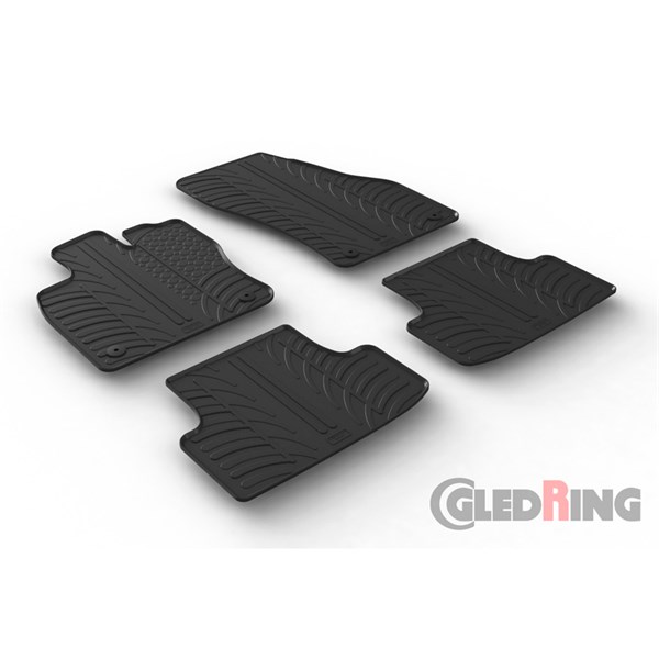 GUMMIMATTOR, Fram och bak GledRing GUMMIMATTOR, Fram och bak GledRing