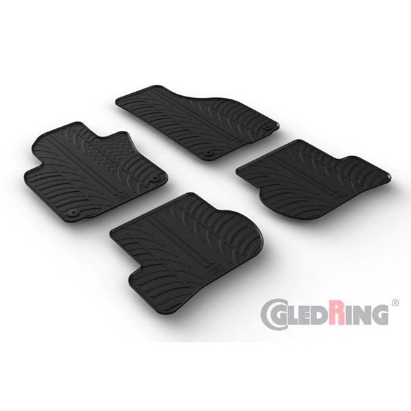 GUMMIMATTOR, Fram och bak Gledring GL 0331 GledRing