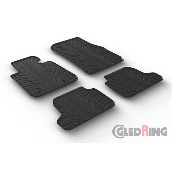 GUMMIMATTOR, Fram och bak GledRing GUMMIMATTOR, Fram och bak GledRing