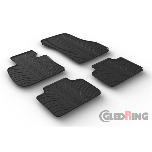 GUMMIMATTOR, Fram och bak Gledring GL 0345 GledRing
