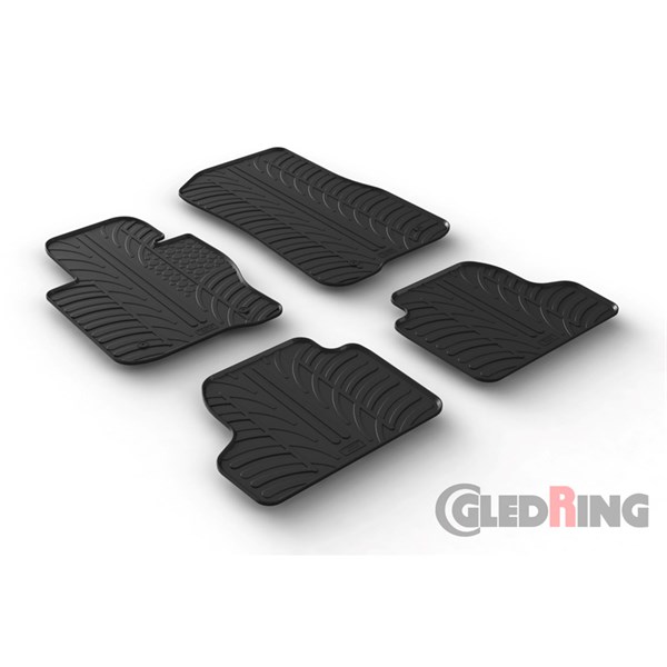 GUMMIMATTOR, Fram och bak Gledring GL 0348 GledRing