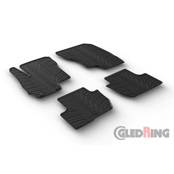 GUMMIMATTOR, Fram och bak Gledring GL 0363 GledRing