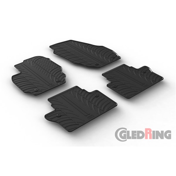 GUMMIMATTOR, Fram och bak GledRing GUMMIMATTOR, Fram och bak GledRing