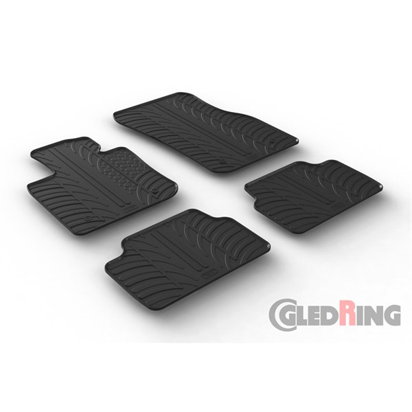 GUMMIMATTOR, Fram och bak GledRing GUMMIMATTOR, Fram och bak GledRing