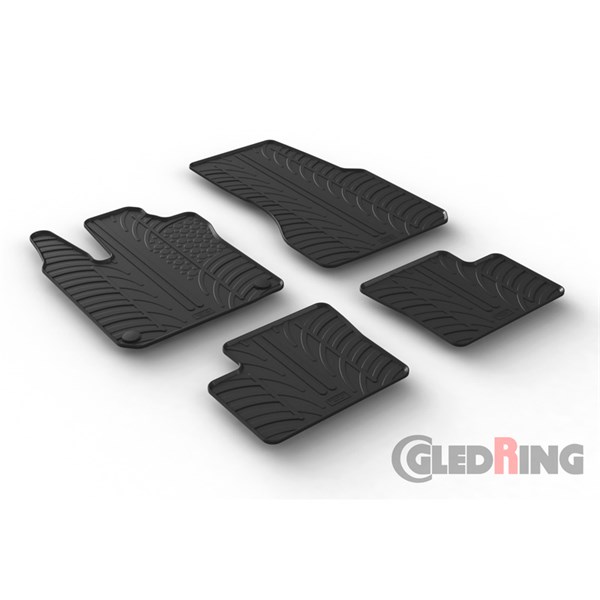 GUMMIMATTOR, Fram och bak Gledring GL 0462 GledRing