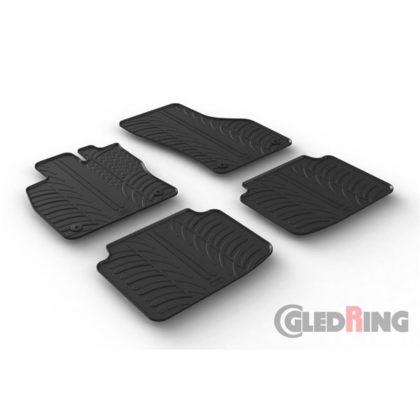 GUMMIMATTOR, Fram och bak Gledring GL 0474 GledRing