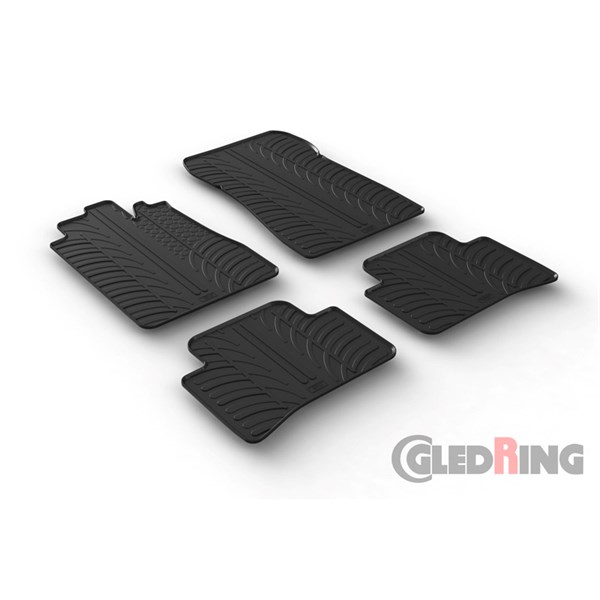 GUMMIMATTOR, Fram och bak Gledring GL 0507 GledRing