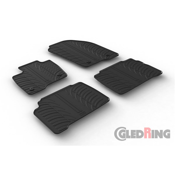GUMMIMATTOR, Fram och bak Gledring GL 0552 GledRing
