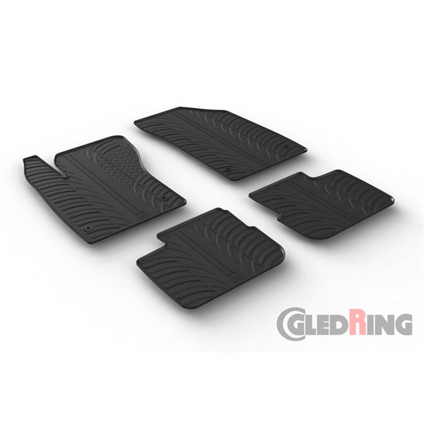 GUMMIMATTOR, Fram och bak Gledring GL 0579 GledRing