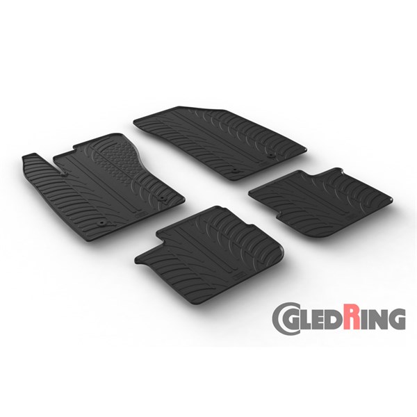 GUMMIMATTOR, Fram och bak GledRing GUMMIMATTOR, Fram och bak GledRing