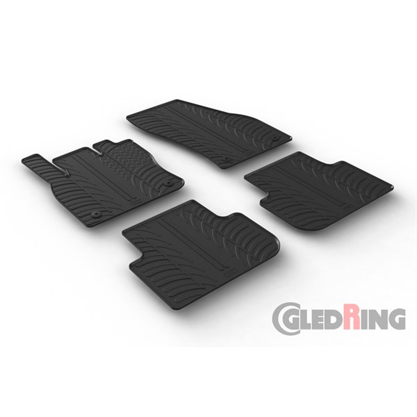 GUMMIMATTOR, Fram och bak GledRing GUMMIMATTOR, Fram och bak GledRing