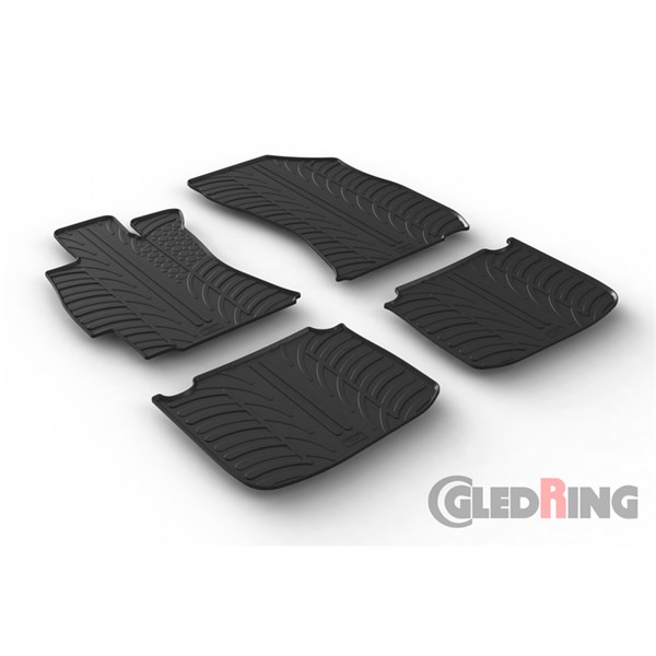 GUMMIMATTOR, Fram och bak Gledring GL 0676 GledRing
