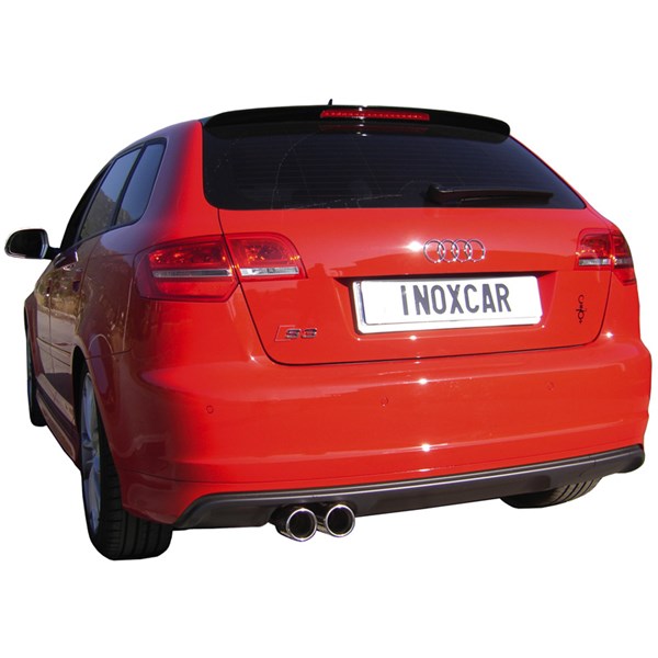 Bakre ljuddämpare Inoxcar IX OVAU1480 InoxCar
