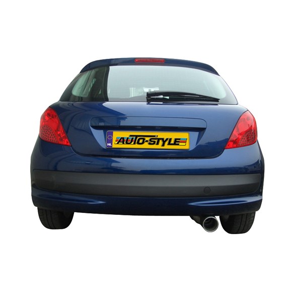 Bakre ljuddämpare Inoxcar IX PE20701102 InoxCar