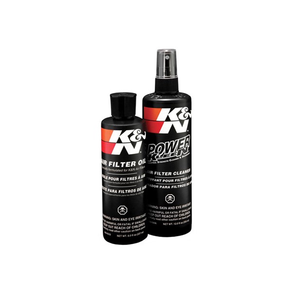 K&N Luftfilter Servicekit – Röd olja, klämflaska (99-5050) K&N FILTERS