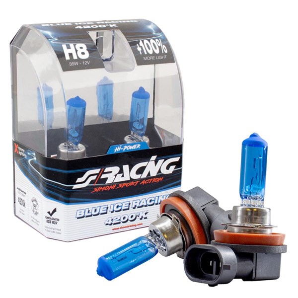 Halogenlampa, Universal Simoni racing SR BIRH8 Simoni Racing