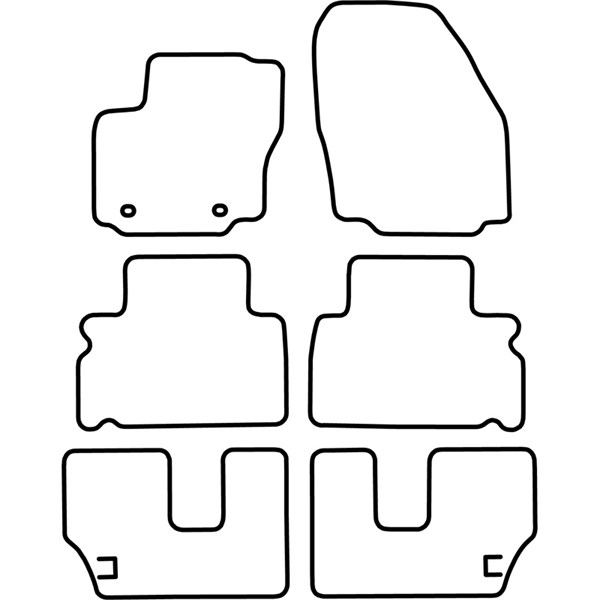 Textilmatta, kupé, Fram och bak Autostyle TM FO536 AutoStyle Textilmatta, kupé, Fram och bak Autostyle TM FO536 AutoStyle