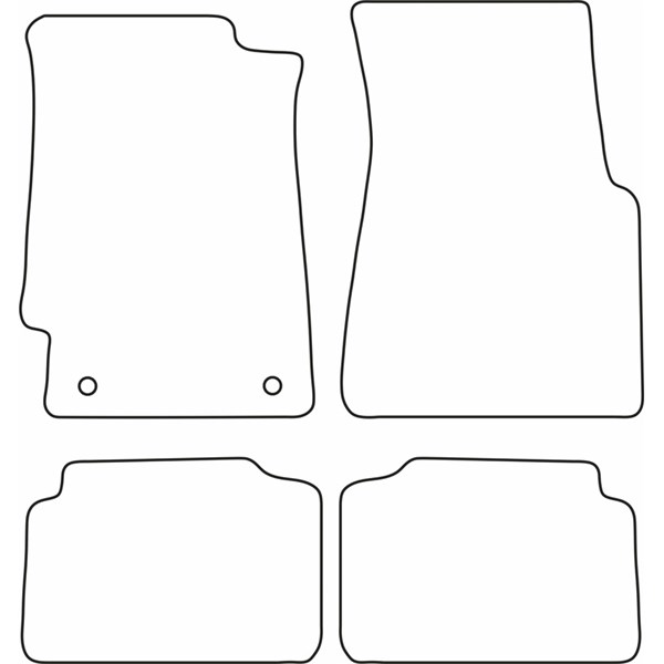 Textilmatta, kupé, Fram och bak Autostyle TM HO501 AutoStyle Textilmatta, kupé, Fram och bak Autostyle TM HO501 AutoStyle