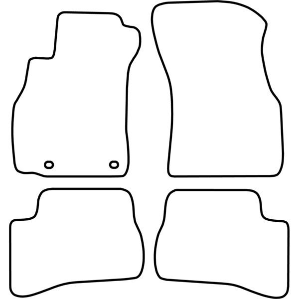Textilmatta, kupé, Fram och bak Autostyle TM HY515 AutoStyle Textilmatta, kupé, Fram och bak Autostyle TM HY515 AutoStyle