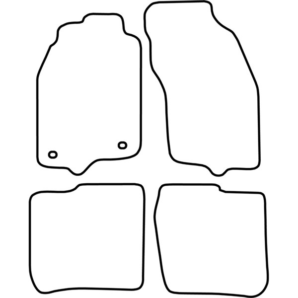 Textilmatta, kupé, Fram och bak Autostyle TM MT505 AutoStyle Textilmatta, kupé, Fram och bak Autostyle TM MT505 AutoStyle