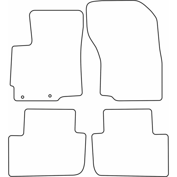 Textilmatta, kupé, Fram och bak Autostyle TM MT527 AutoStyle Textilmatta, kupé, Fram och bak Autostyle TM MT527 AutoStyle