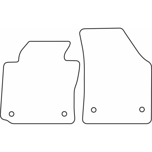 Textilmatta, kupé, Fram Autostyle TM VW545 AutoStyle
