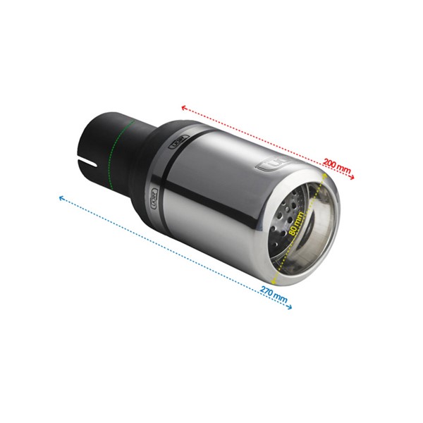 Bakre ljuddämpare, Universal  ulter sport US N1071D  Ulter Sport