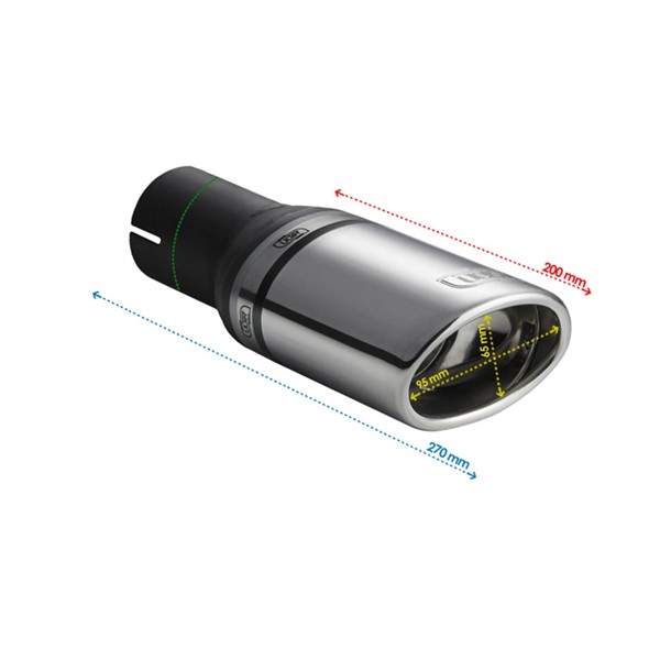 Bakre ljuddämpare, Universal  ulter sport US N1101D  Ulter Sport