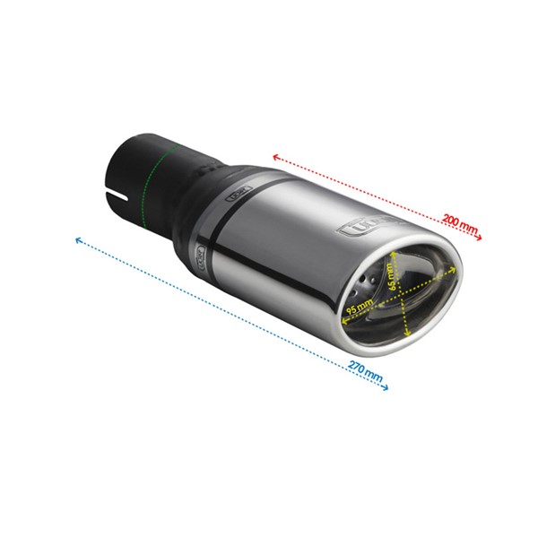 Bakre ljuddämpare, Universal  ulter sport US N110D  Ulter Sport