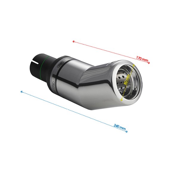 Bakre ljuddämpare, Universal  ulter sport US N1131  Ulter Sport