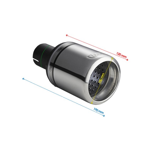 Bakre ljuddämpare, Universal  ulter sport US N1172  Ulter Sport
