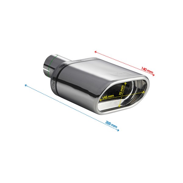 Bakre ljuddämpare, Universal  ulter sport US N1211  Ulter Sport