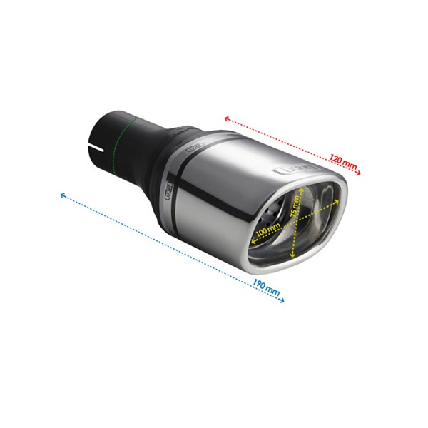 Bakre ljuddämpare, Universal  ulter sport US N1241  Ulter Sport