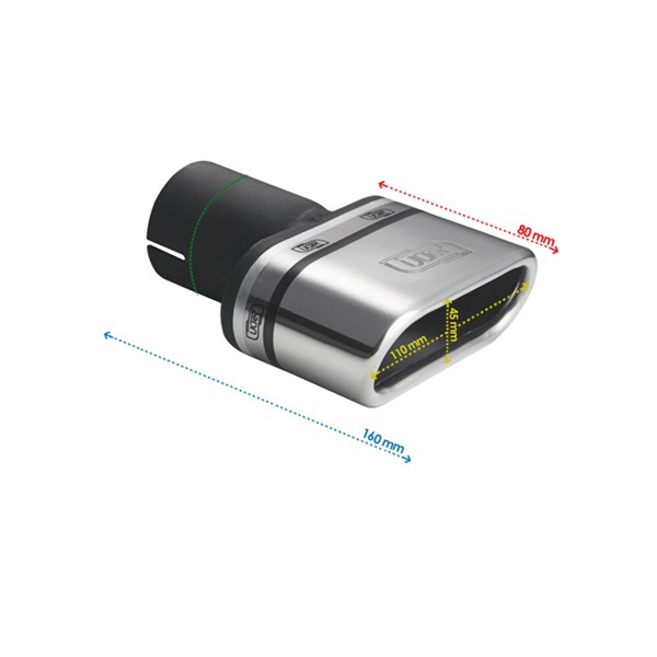 Bakre ljuddämpare, Universal  ulter sport US N1341  Ulter Sport
