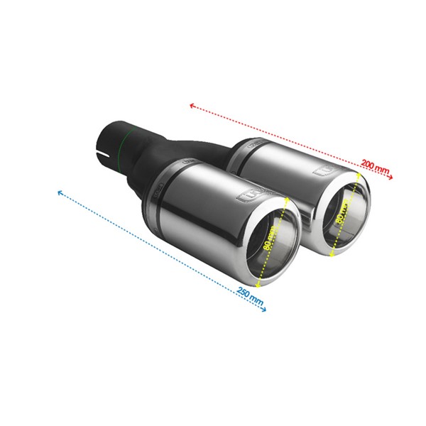 Bakre ljuddämpare, Universal ulter sport US N2071 Ulter Sport Bakre ljuddämpare, Universal ulter sport US N2071 Ulter Sport