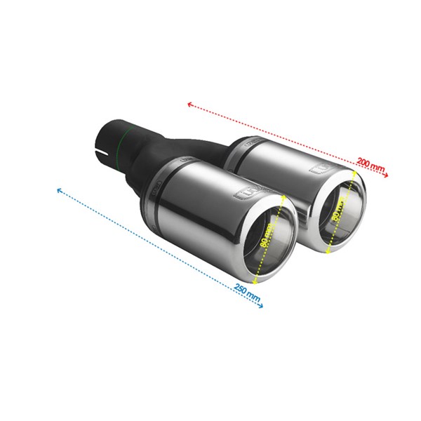 Bakre ljuddämpare, Universal ulter sport US N2071 Ulter Sport Bakre ljuddämpare, Universal ulter sport US N2071 Ulter Sport