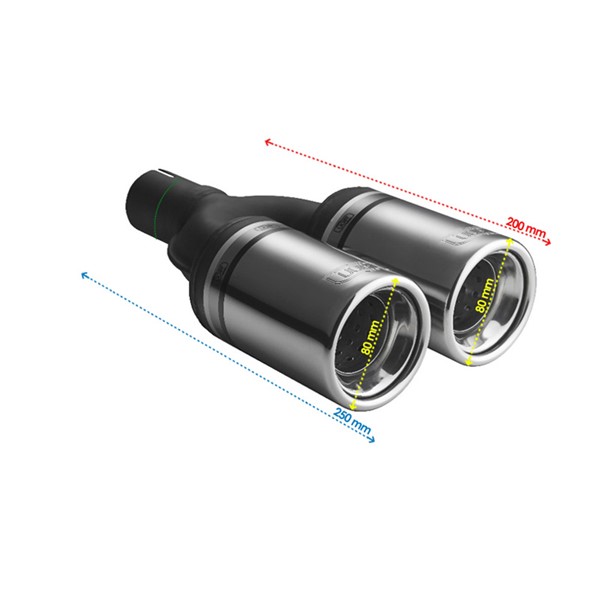 Bakre ljuddämpare, Universal  ulter sport US N207  Ulter Sport