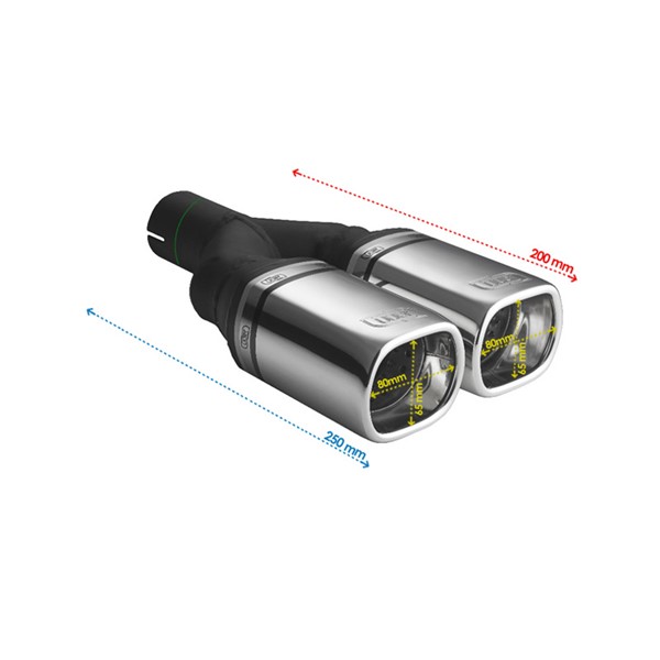 Bakre ljuddämpare, Universal  ulter sport US N2121  Ulter Sport
