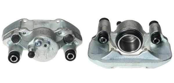 Bromsok, Framaxel, Framför axeln, Vänster Budweg caliper 34012 BUDWEG CALIPER
