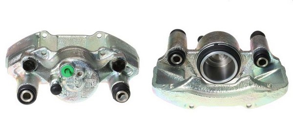 Bromsok, Framaxel, Framför axeln, Vänster Budweg caliper 34014 BUDWEG CALIPER