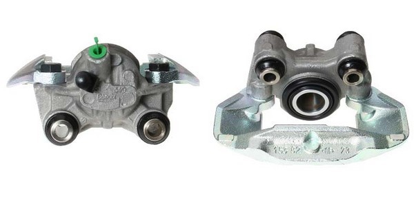 Bromsok, Framaxel, Framför axeln, Vänster Budweg caliper 34058 BUDWEG CALIPER