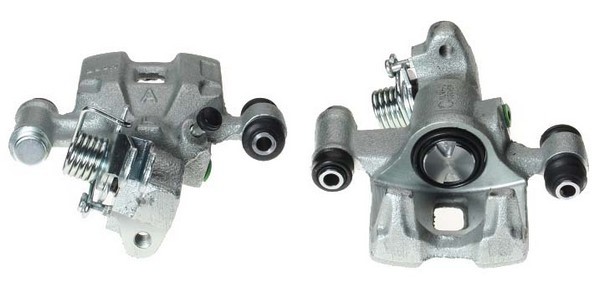 Bromsok, Bakaxel, Vänster, Bakom axeln Budweg caliper 34066 BUDWEG CALIPER