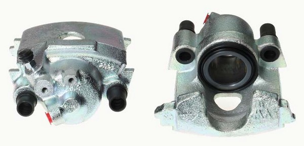 Bromsok, Framaxel, Framför axeln, Vänster Budweg caliper 34070 BUDWEG CALIPER
