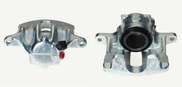 Bromsok, Framaxel, Vänster, Bakom axeln Budweg caliper 34088 BUDWEG CALIPER