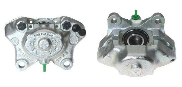 Bromsok, Bakaxel, Vänster, Bakom axeln Budweg caliper 34100 BUDWEG CALIPER